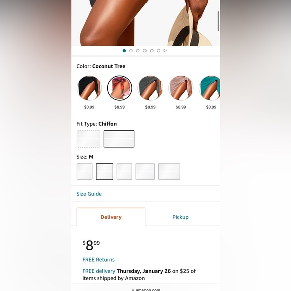 ๐AI'MAGE Sexy Sarong Bikini Wrap Cover Up Chiffon Wrap Skirts for Swimwear - Picture 7 of 10